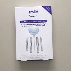 Bright On Teeth Whitening Kit - White & Blue